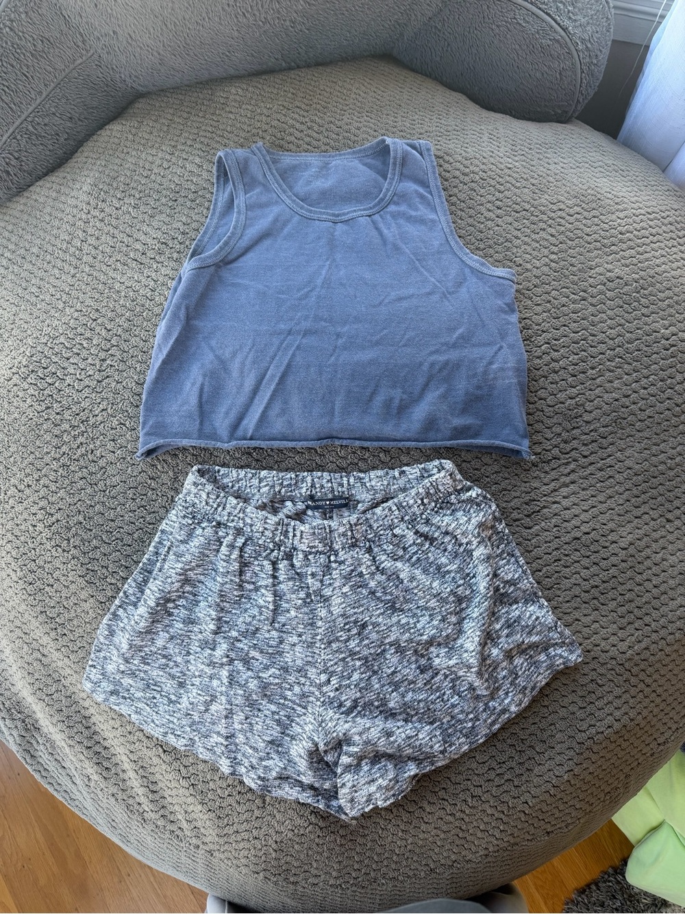 Brandy Melville Tank and Shorts Set